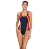 Maillot de bain one-piece Toronto Flyback Marine-Rouge Taille 50-6XL Zoggs 462579NVRD50