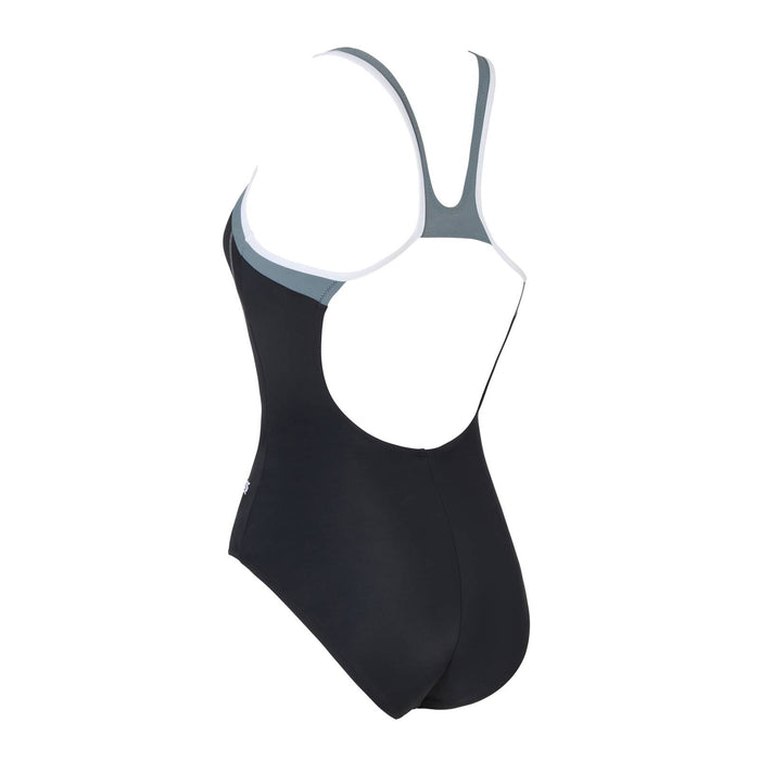 Maillot de bain one-piece Tokyo Iceback Noir-Gris Taille 40-XL Zoggs 462580BKGY40