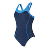 Maillot de bain une pièce Tokyo Iceback Marine-Lumière-Bleue Taille 44-XXXL Zoggs 462580NVLB44