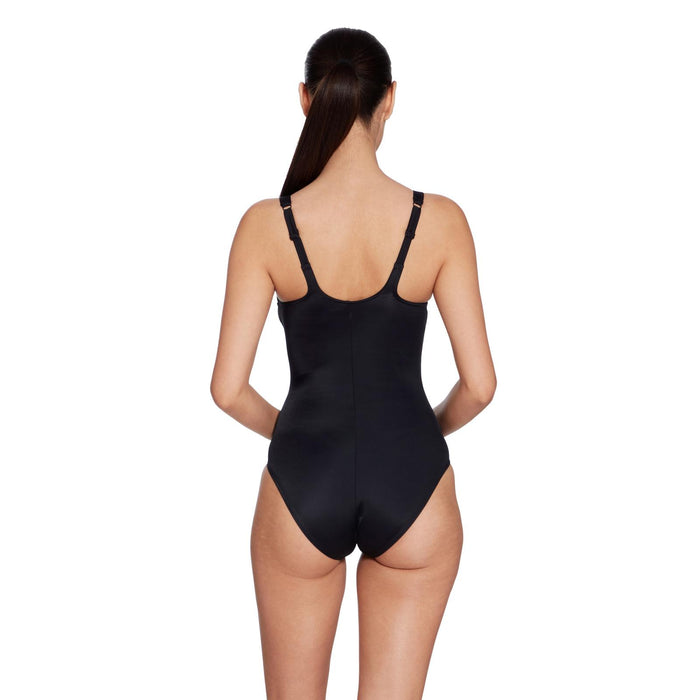 Maillot de bain une pièce Sydney U Noir-Gris Taille 38-L Zoggs 462581BKGY38