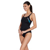 Maillot de bain une pièce Sydney U Noir-Gris Taille 38-L Zoggs 462581BKGY38