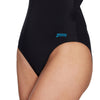 Maillot de bain une pièce Sydney U Noir-Gris Taille 38-L Zoggs 462581BKGY38