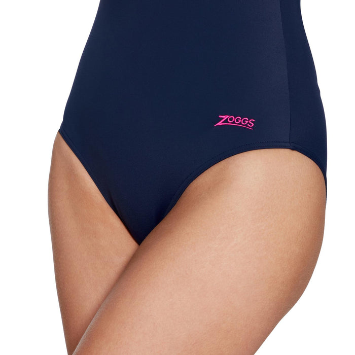 Maillot de bain une pièce Sydney U Marine-Rose Taille 34-S Zoggs 462581NVPK34