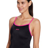 Maillot de bain une pièce Kona Triback Noir-Magenta Taille 28-XXXS Zoggs 462582BKMG28