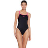 Maillot de bain une pièce Kona Triback Noir-Magenta Taille 38-L Zoggs 462582BKMG38