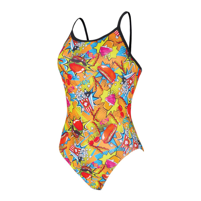 Maillot de bain une pièce Imprimé Rayback E+ Imprimé Peckish Taille 30-XXS Zoggs 462583PECK30