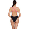 Maillot de bain une pièce Rome Rayback Noir-Magenta Taille 34-S Zoggs 462584BKMG34