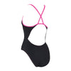 Maillot de bain une pièce Rome Rayback Noir-Magenta Taille 34-S Zoggs 462584BKMG34