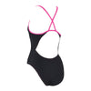 Maillot de bain une pièce Rome Rayback Noir-Magenta Taille 38-L Zoggs 462584BKMG38