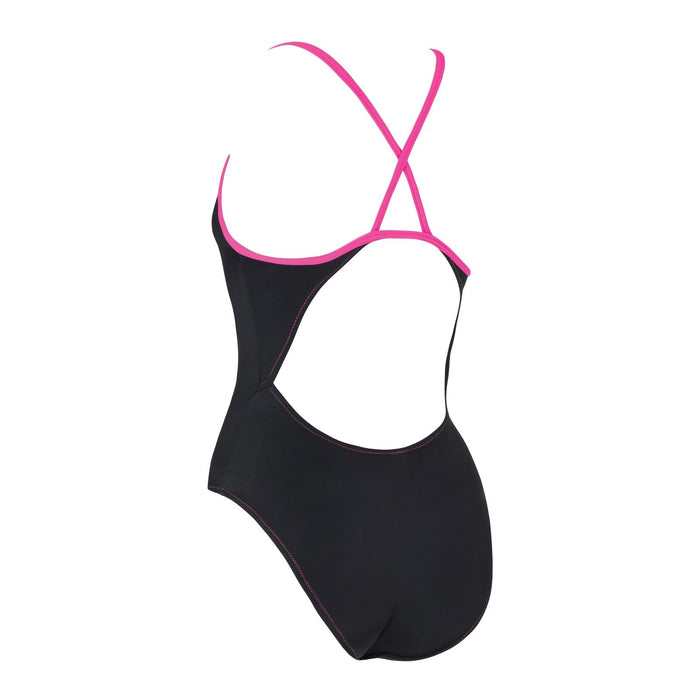 Maillot de bain une pièce Rome Rayback Noir-Magenta Taille 40-XL Zoggs 462584BKMG40