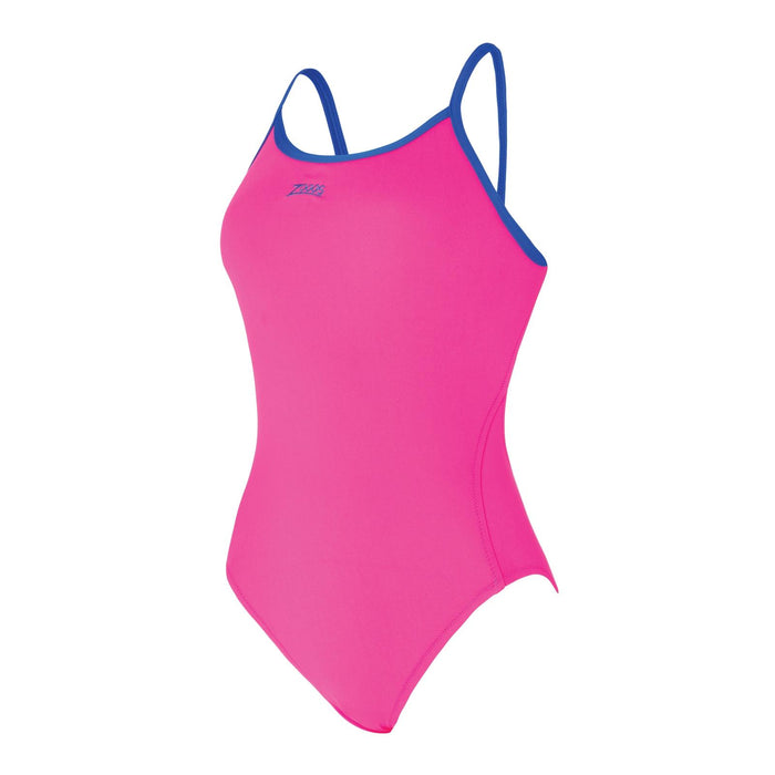 Maillot de bain une pièce Rome Rayback Magenta-Royal Taille 36-M Zoggs 462584MGRY36