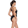 Maillot de bain une pièce Melbourne Haxback Noir-Blanc Taille 28-XXXS Zoggs 462585BKWH28