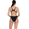 Maillot de bain une pièce Melbourne Haxback Noir-Blanc Taille 30-XXS Zoggs 462585BKWH30