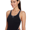 Maillot de bain une pièce Melbourne Haxback Noir-Blanc Taille 30-XXS Zoggs 462585BKWH30