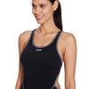 Maillot de bain une pièce Melbourne Haxback Noir-Blanc Taille 32-XS Zoggs 462585BKWH32