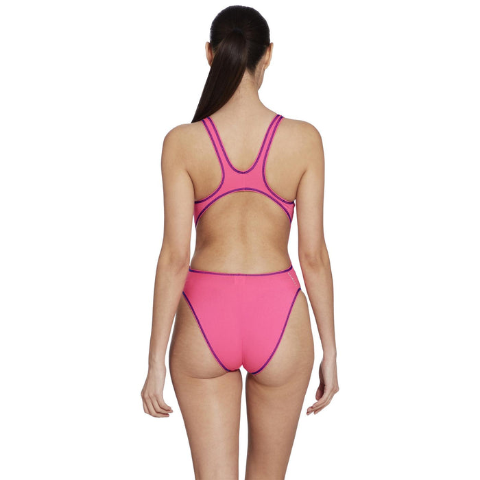 Maillot de bain une pièce Melbourne Haxback Magenta-Royal Taille 34-S Zoggs 462585MGRY34
