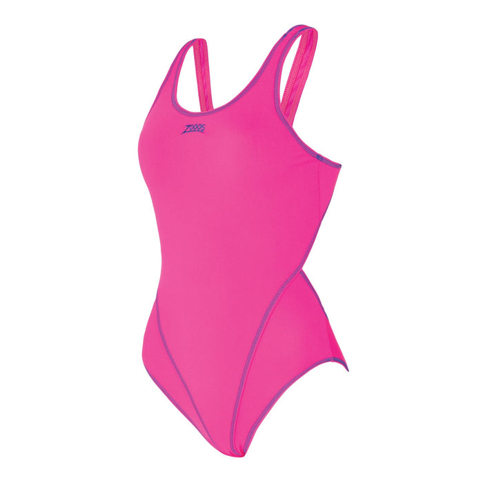 Maillot de bain une pièce Melbourne Haxback Magenta-Royal Taille 36-M Zoggs 462585MGRY36