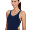 Maillot de bain une pièce Melbourne Haxback Marine-Bleu Clair Taille 38-L Zoggs 462585NVLB38