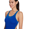 Maillot de bain une pièce Melbourne Haxback Royal-Menthe Taille 32-XS Zoggs 462585RYMN32