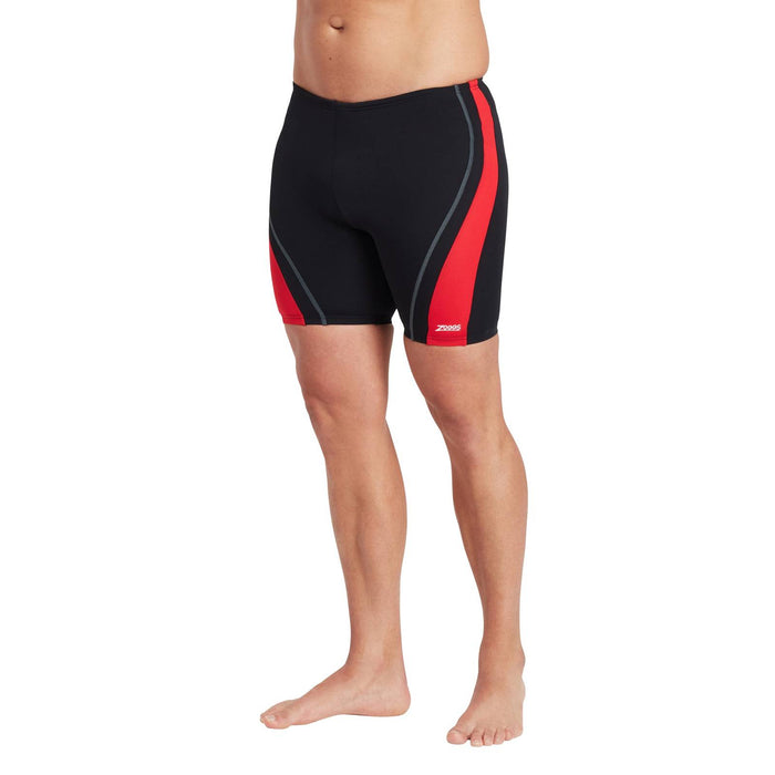 Jammers de bain Eaton Mid Homme Noir-Rouge Taille 32-M Zoggs 462923BKRD32