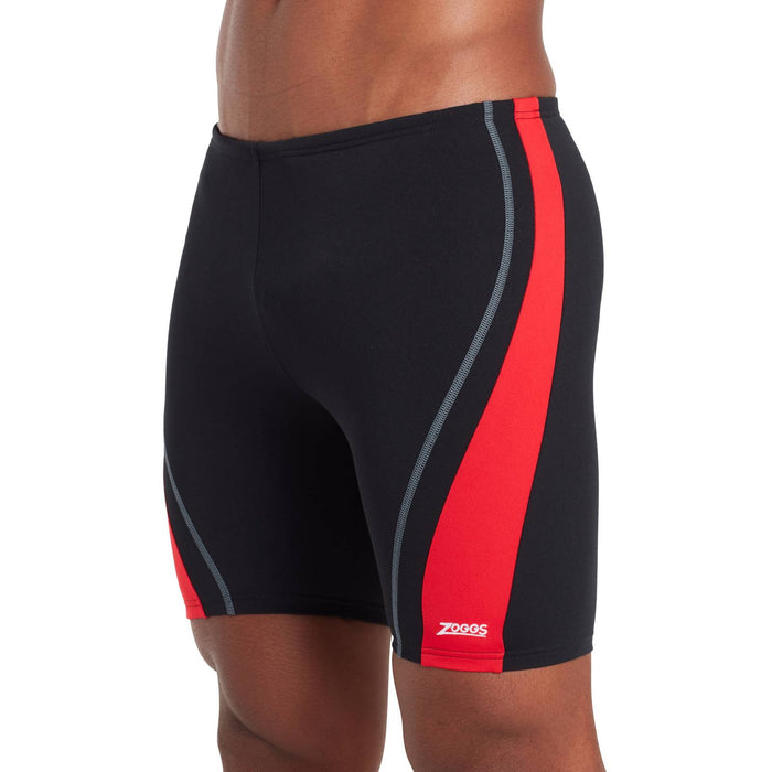 Jammers de bain Eaton Mid Homme Noir-Rouge Taille 32-M Zoggs 462923BKRD32