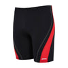 Jammers de bain Eaton Mid Homme Noir-Rouge Taille 34-L Zoggs 462923BKRD34