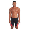 Jammers de bain Eaton Mid Homme Noir-Rouge Taille 42-4XL Zoggs 462923BKRD42