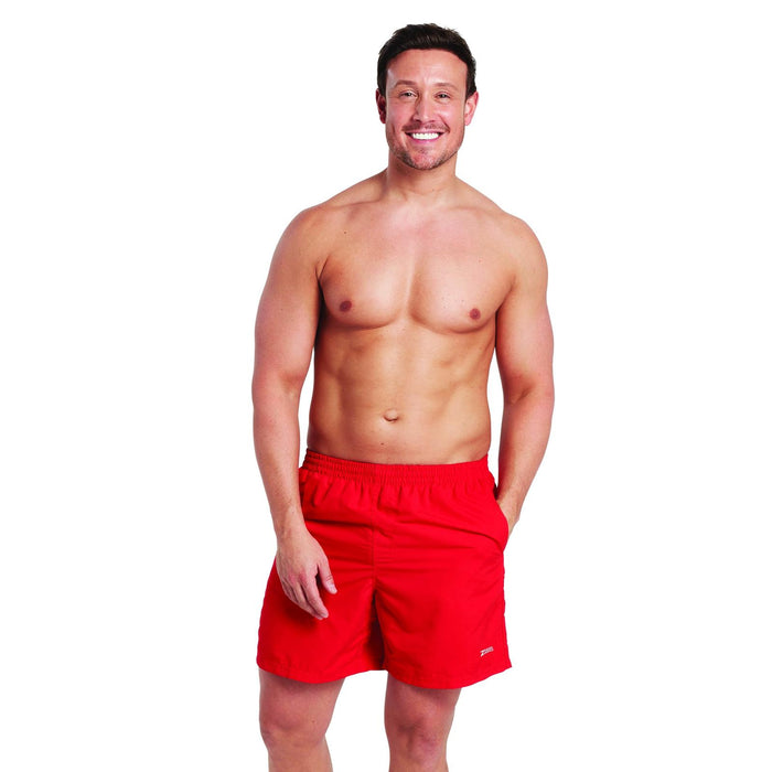 Shorts de bain Penrith 17'' Homme Rouge Taille M Zoggs 462924RDM