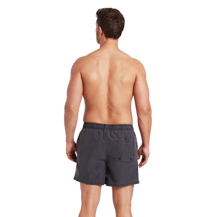 Shorts de bain Mosman Lavé 15'' Hommes Charbon Taille M Zoggs 462925CHM