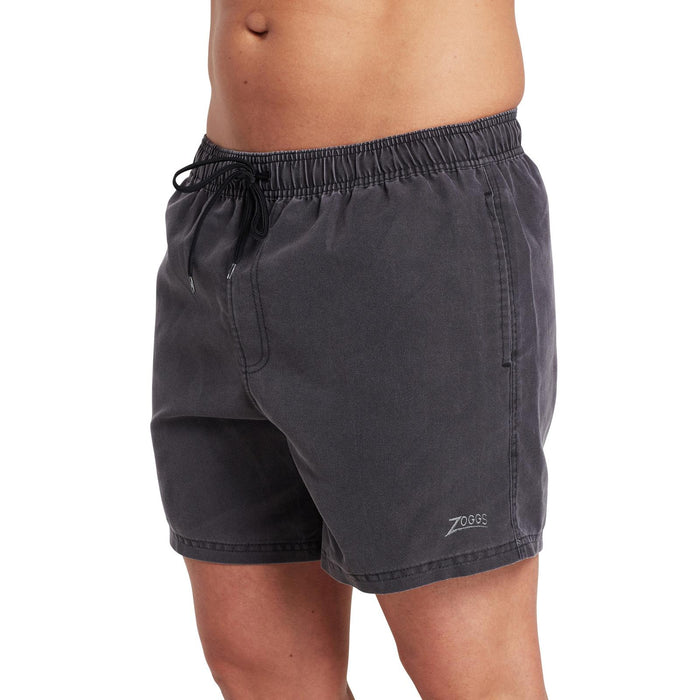 Shorts de bain Mosman Lavé 15'' Hommes Charbon Taille M Zoggs 462925CHM