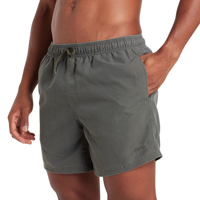 Shorts de bain Mosman Lavé 15'' Hommes Kaki Taille M Zoggs 462925KHM
