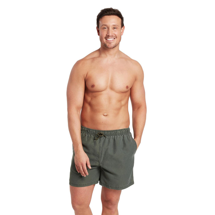 Shorts de bain Mosman Lavé 15'' Hommes Kaki Taille XL Zoggs 462925KHXL