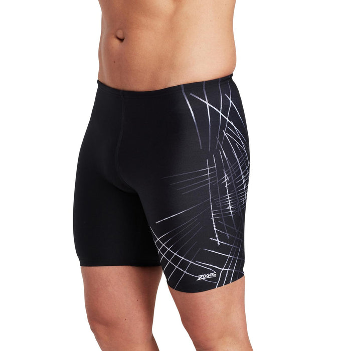 Shorts de bain Etch Mid Homme Noir Taille 32-M Zoggs 462926BK32