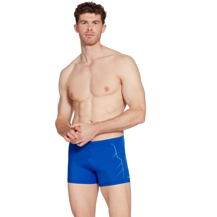 Boxer de bain Combat 27 Homme Bleu Taille 36-XL Zoggs 462930CORY36