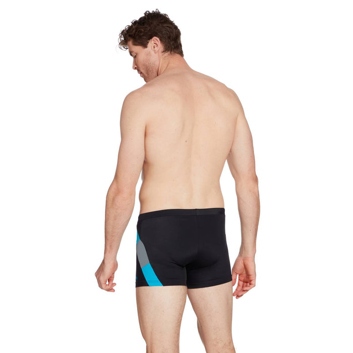 Boxeur de Natation Sydney 27 Hommes Noir-Turquoise Taille 32-M Zoggs 462931BKTQ32