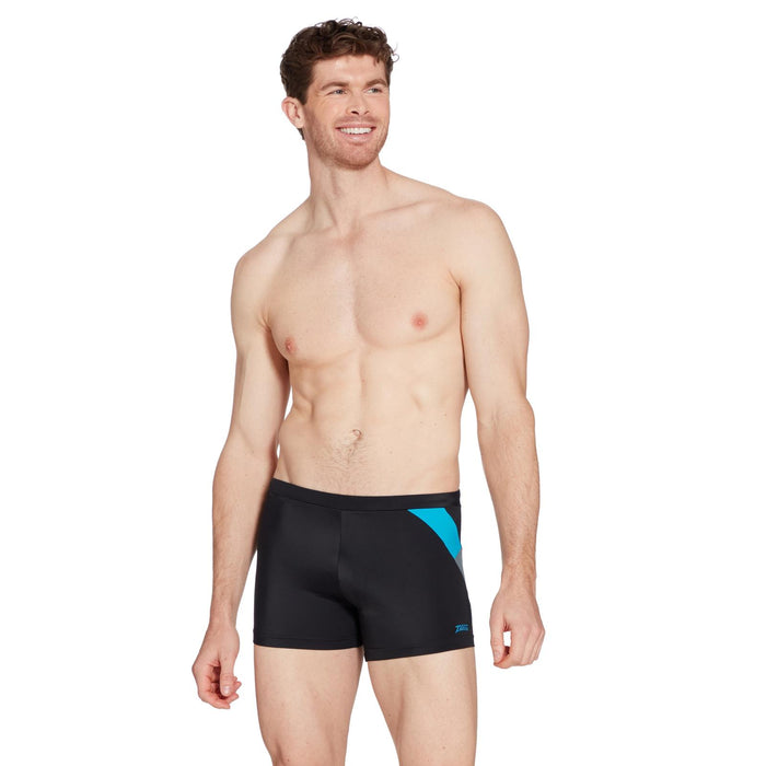 Boxeur de Natation Sydney 27 Hommes Noir-Turquoise Taille 38-XXL Zoggs 462931BKTQ38