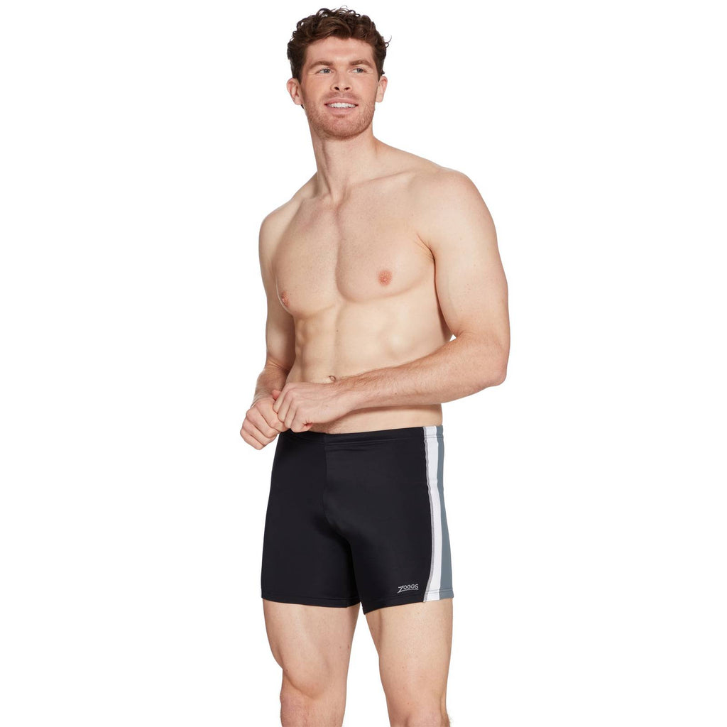 Boxeur de Natation Toronto 32 Hommes Noir-Gris Taille 30-S Zoggs 462932BKGY30