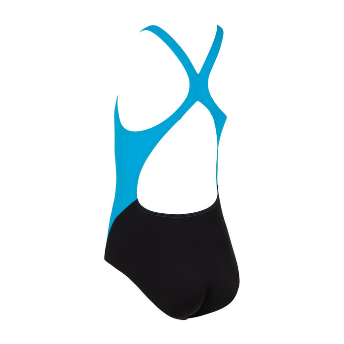 Maillot de bain une pièce Toronto Flyback Fille Noir-Turquoise Taille 30-10A Zoggs 463314BKTQ30