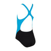 Maillot de bain une pièce Toronto Flyback Fille Noir-Turquoise Taille 30-10A Zoggs 463314BKTQ30