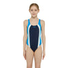 Maillot de bain une pièce Toronto Flyback Fille Marine-Bleu-Clair Taille 26-6A Zoggs 463314NVLB26