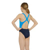 Maillot de bain une pièce Toronto Flyback Fille Marine-Bleu-Clair Taille 30-10A Zoggs 463314NVLB30
