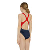 Maillot de bain une pièce Toronto dos nageur fille noir-rouge taille 26-6A Zoggs 463314NVRD26