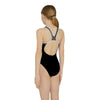 Maillot de bain une pièce Tokyo Iceback Fille Noir-Gris Taille 26-6A Zoggs 463315BKGY26