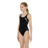 Maillot de bain une pièce Sydney U Dos Fille Noir-Blanc Taille 32-12A Zoggs 463316BKWH32