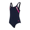 Maillot de bain une pièce Sydney U Dos Fille Marine-Rose Taille 34-14A Zoggs 463316NVPK34