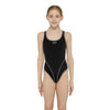 Maillot de bain une pièce Melbourne Haxback Fille Noir-Blanc Taille 28-8A Zoggs 463317BKWH28