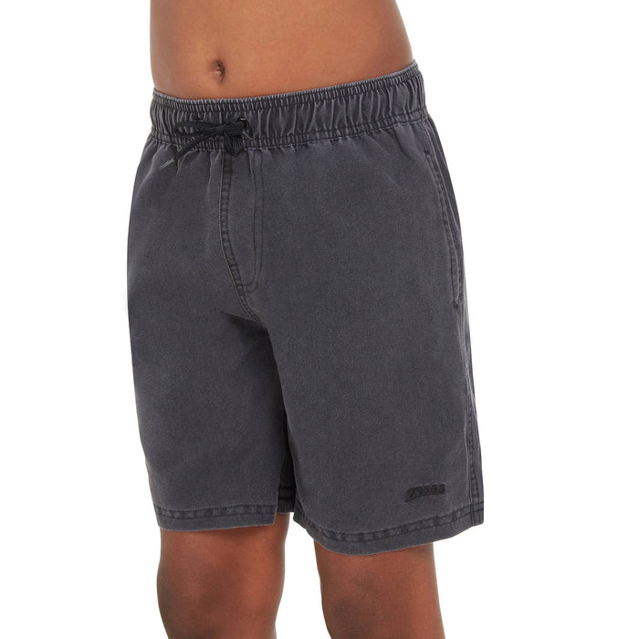 Shorts de bain Mosman Lavé 15'' Garçon Charbon Taille S Zoggs 463476CHS