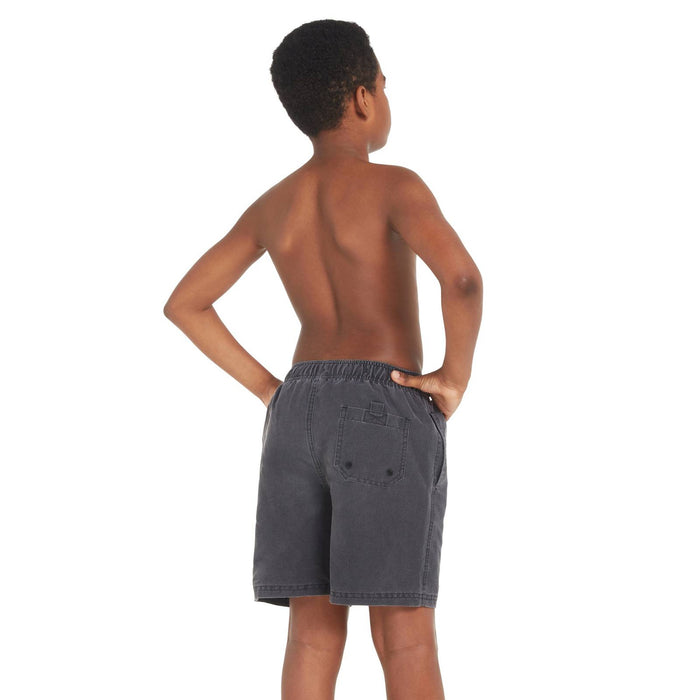 Shorts de bain Mosman Lavé 15'' Garçon Charbon Taille S Zoggs 463476CHS