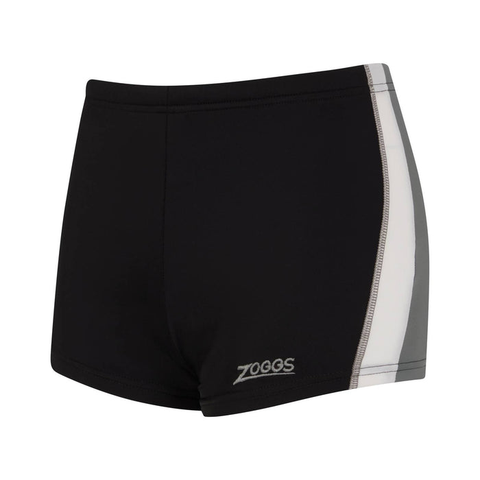 Boxer de natation Toronto Hip Racer 21 Garçon Noir-Gris Taille 25-10A Zoggs 463484BKGY25