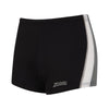 Boxer de natation Toronto Hip Racer 21 Garçon Noir-Gris Taille 25-10A Zoggs 463484BKGY25
